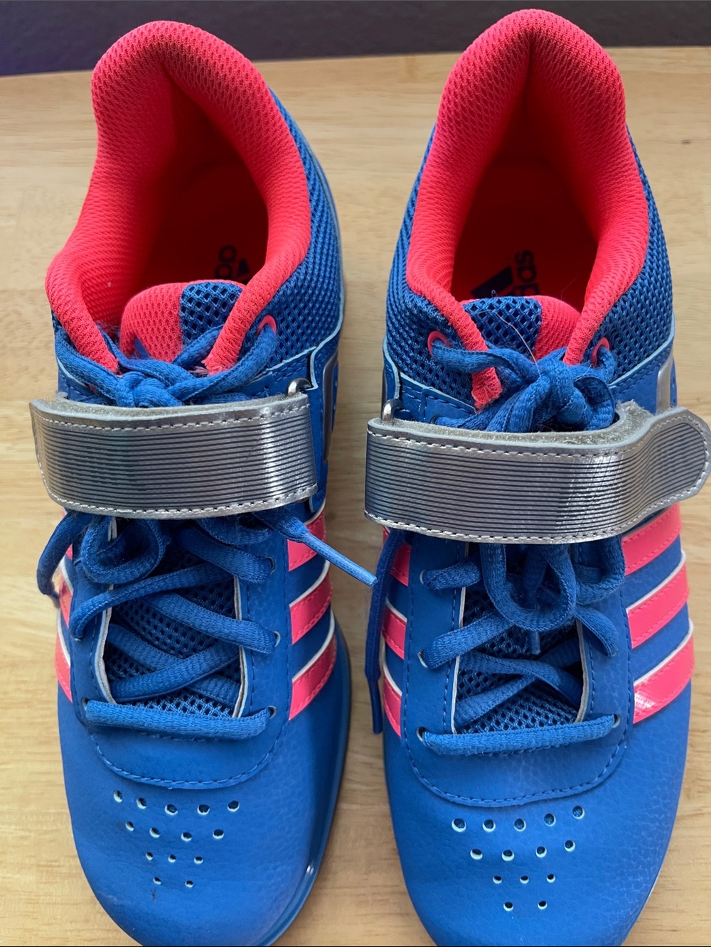 Adidas Exercisers These shoes are from the Women's Adidas Power style 2.0
